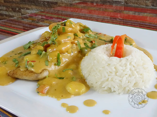 Pescado Camarones